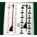 Subbuteo Andrew Table Soccer Set Ajax Panathinaikos  Champions Cup Final 1971 on WSB Professional bases